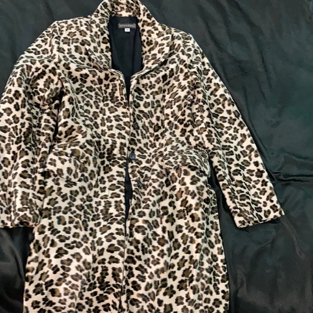 Leopard print jacket